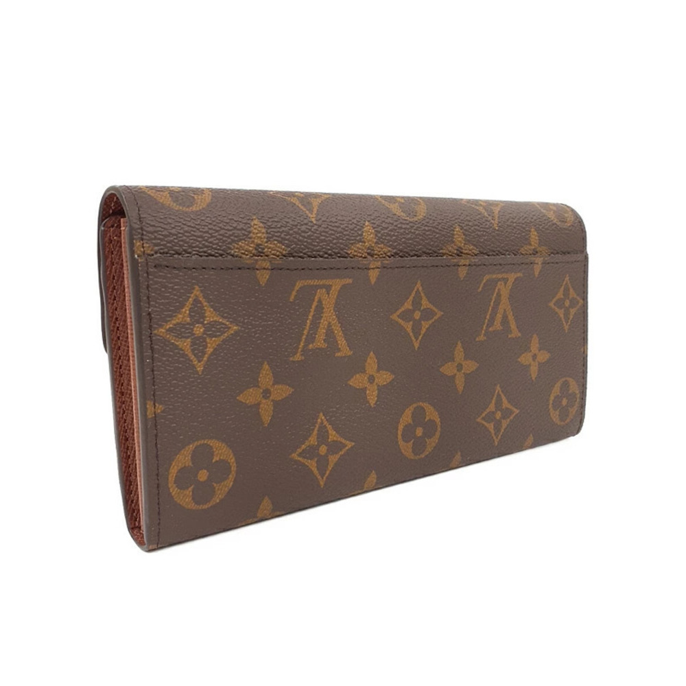 Louis Vuitton Monogram Portefeuille Sarah Bi fold Long Wallet - Picture 2 of 5